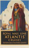 VARIOUS DESIGNERS. ROYAL MAIL . Group of 3 posters. Circa 1935. Sizes vary. The Baynard Press, London.